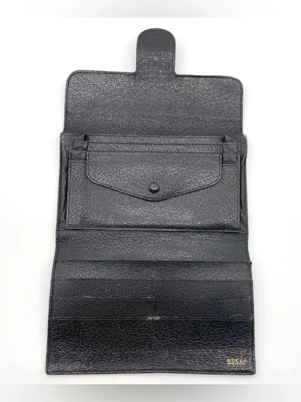 Auth Gucci Horsebit Black
Leather, Wallet - Picture 4 of 12